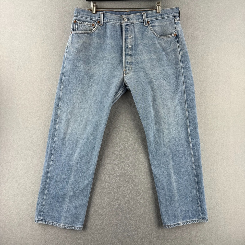 Vintage Levis Jeans Mens 38x30 (Fits 35x27) 501 XX STF Paper Tag Y2K 2001